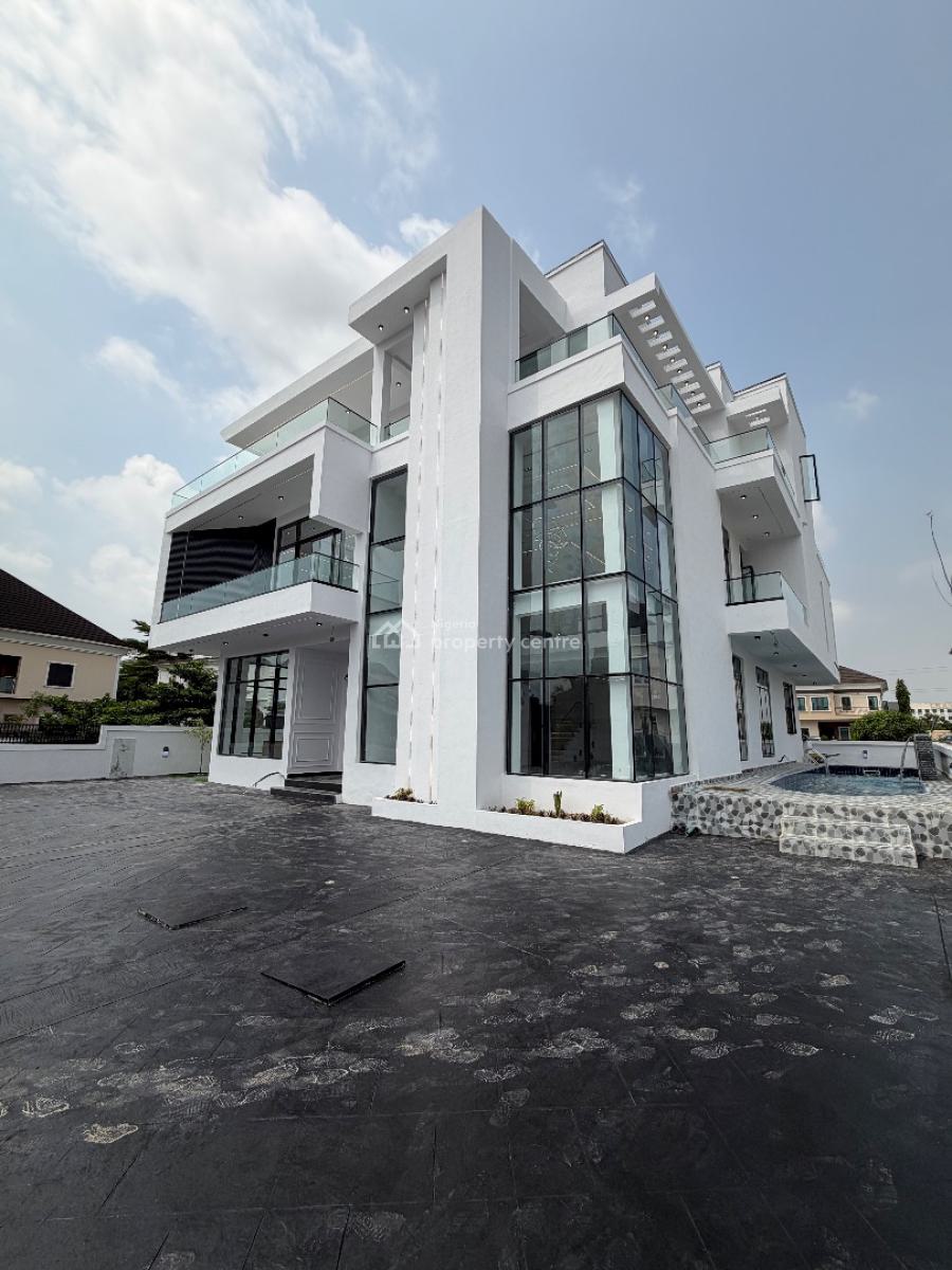 Spacious 5 Bedroom Fully Detached House with Pool, Lake View Estate, Ajah, Lagos, Detached Duplex for Sale
