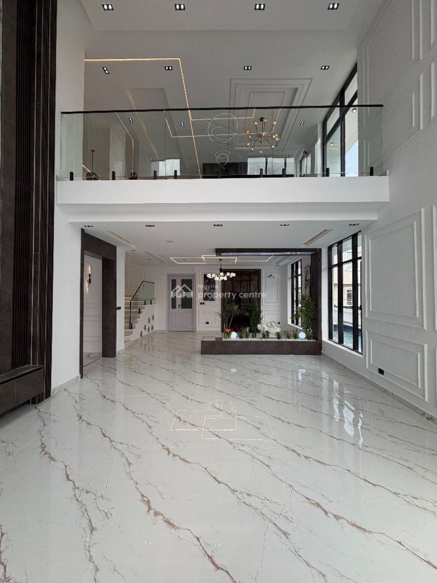 Spacious 5 Bedroom Fully Detached House with Pool, Lake View Estate, Ajah, Lagos, Detached Duplex for Sale