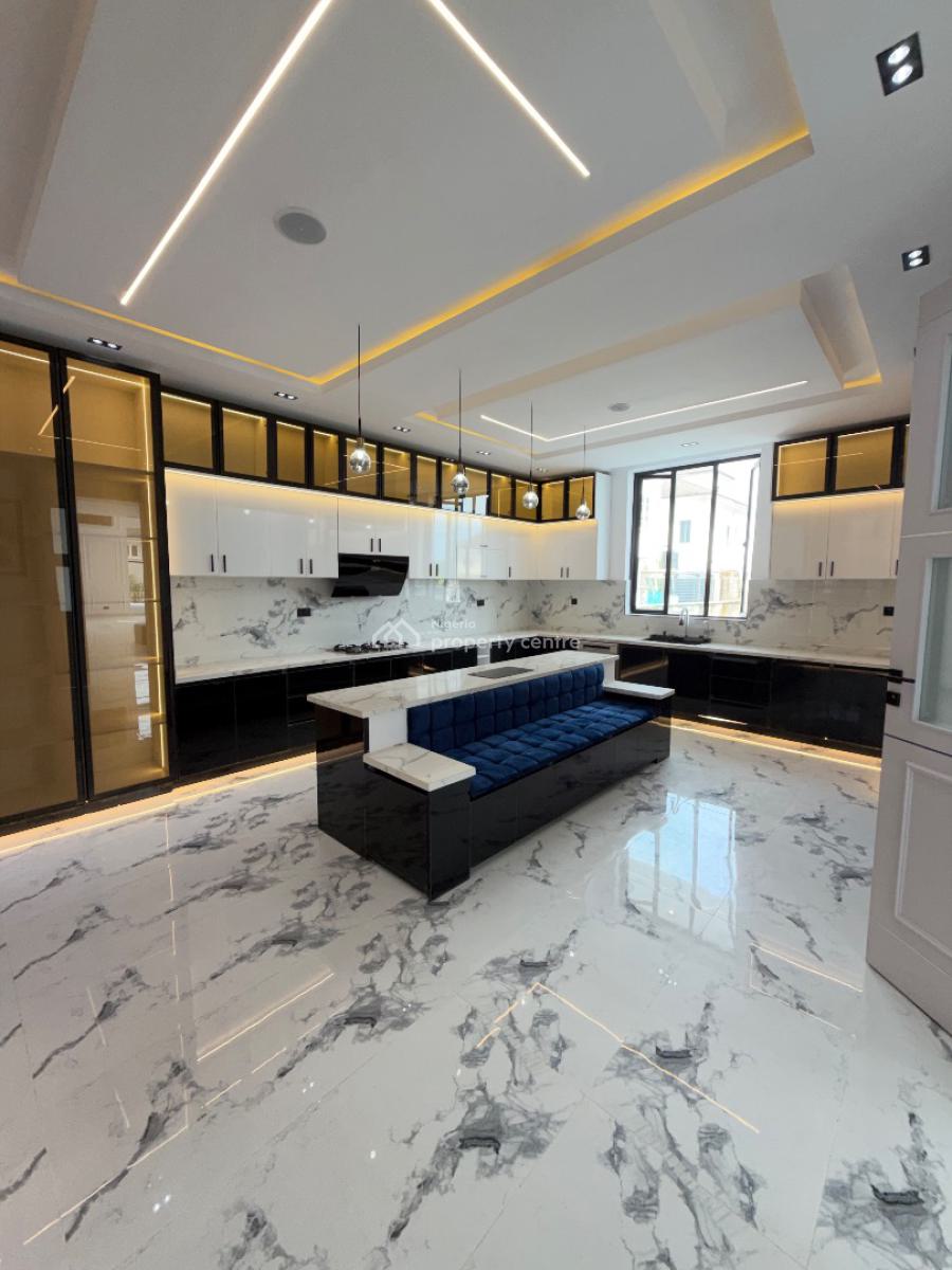 Spacious 5 Bedroom Fully Detached House with Pool, Lake View Estate, Ajah, Lagos, Detached Duplex for Sale