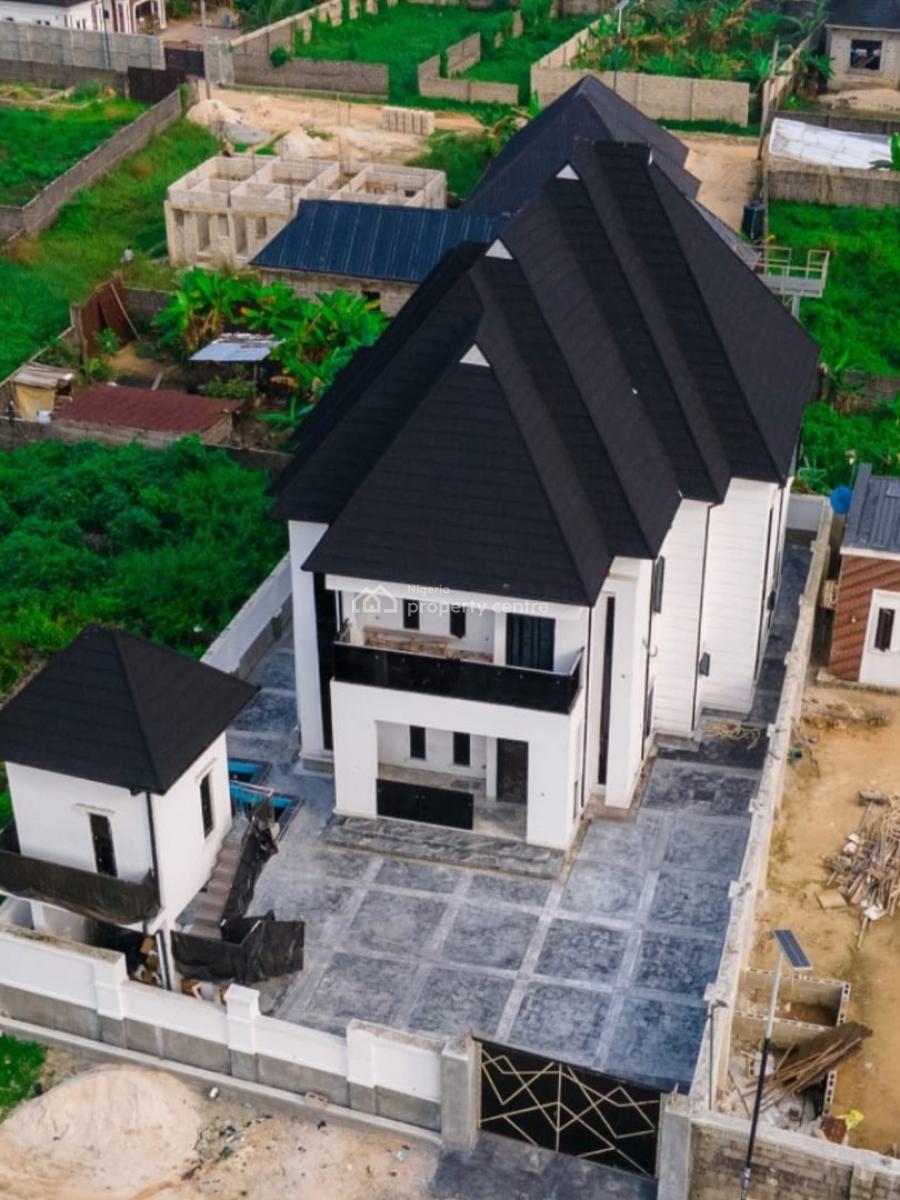 4 Bedroom Detached Duplex with Swimming Pool, Cedarwood Garden Estate Sars Road, Port Harcourt, Rivers, Detached Duplex for Sale