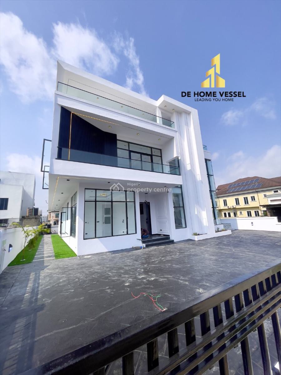 Marvelously Carved Luxury 6 Bed Detached Duplex with Cinema, Pool, Vgc, Lekki, Lagos, Detached Duplex for Sale