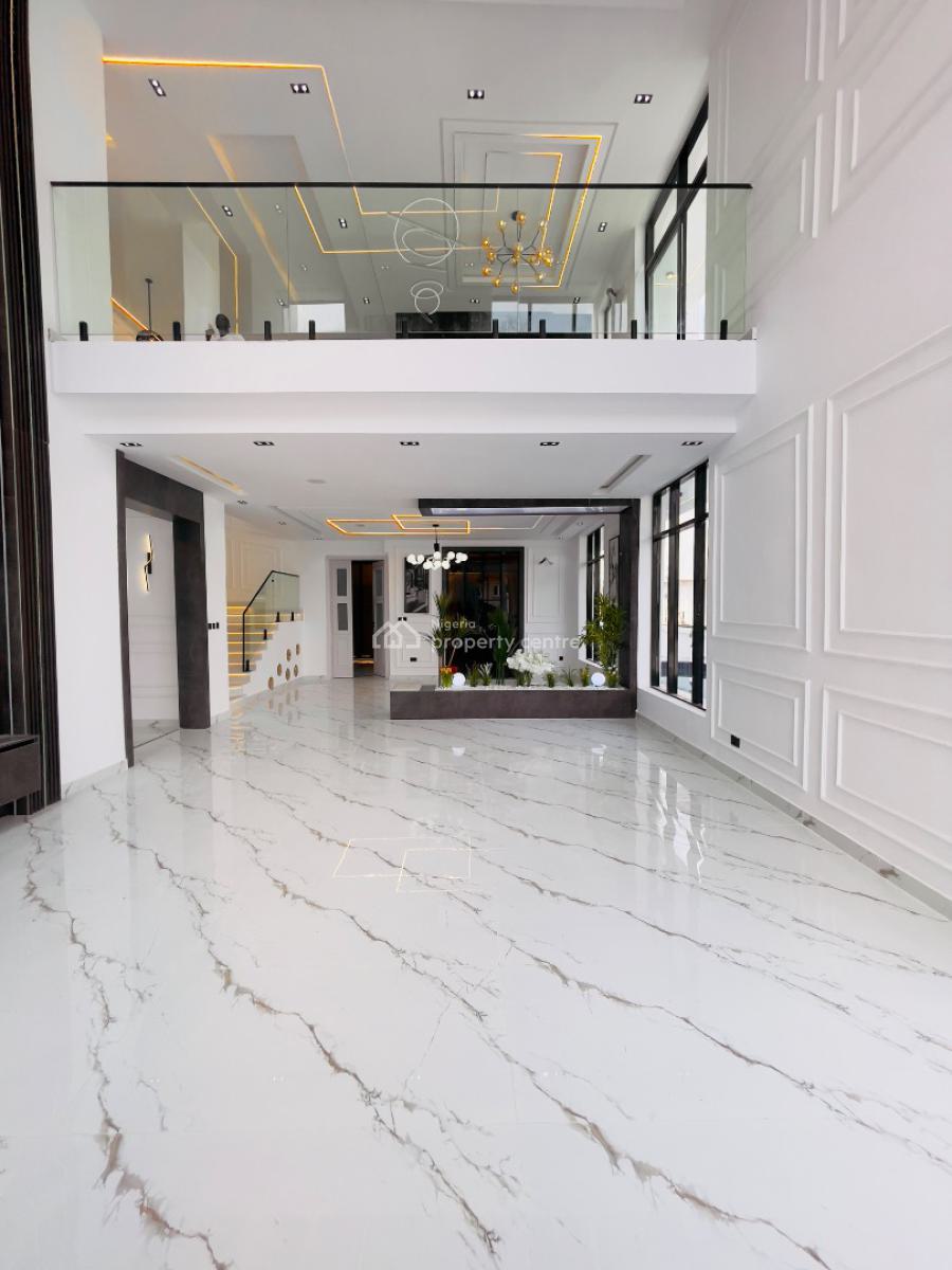 Marvelously Carved Luxury 6 Bed Detached Duplex with Cinema, Pool, Vgc, Lekki, Lagos, Detached Duplex for Sale