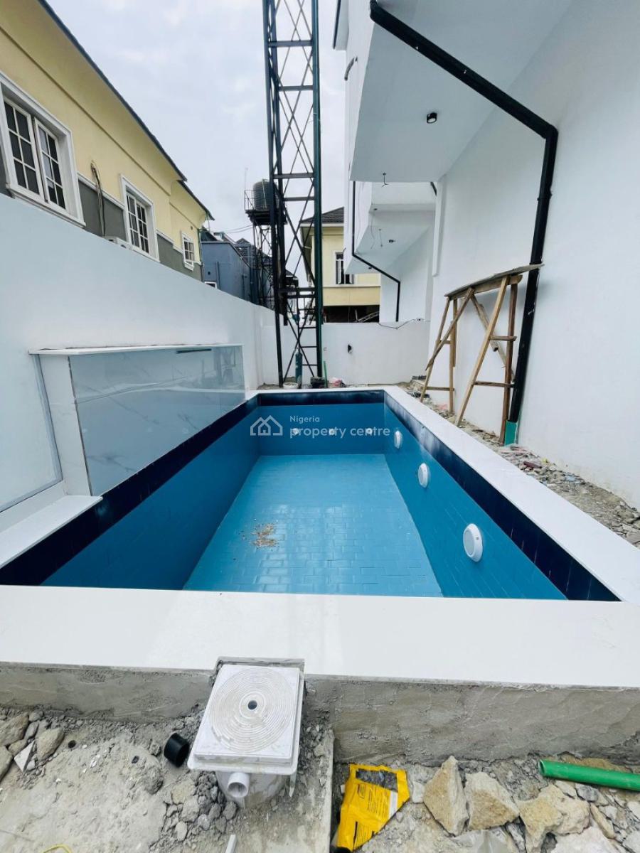 Exquisite 5 Bedroom Detached Duplex with Pool, 2nd Toll Gate, Lekki Phase 2, Lekki, Lagos, Detached Duplex for Sale