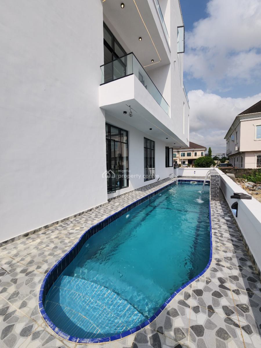 State of The Art 5 Bedroom Detached Duplex with Bq, Pool, Cinema, Own The Finest House in The Whole of Ikota-vgc, Vgc, Lekki, Lagos, Detached Duplex for Sale