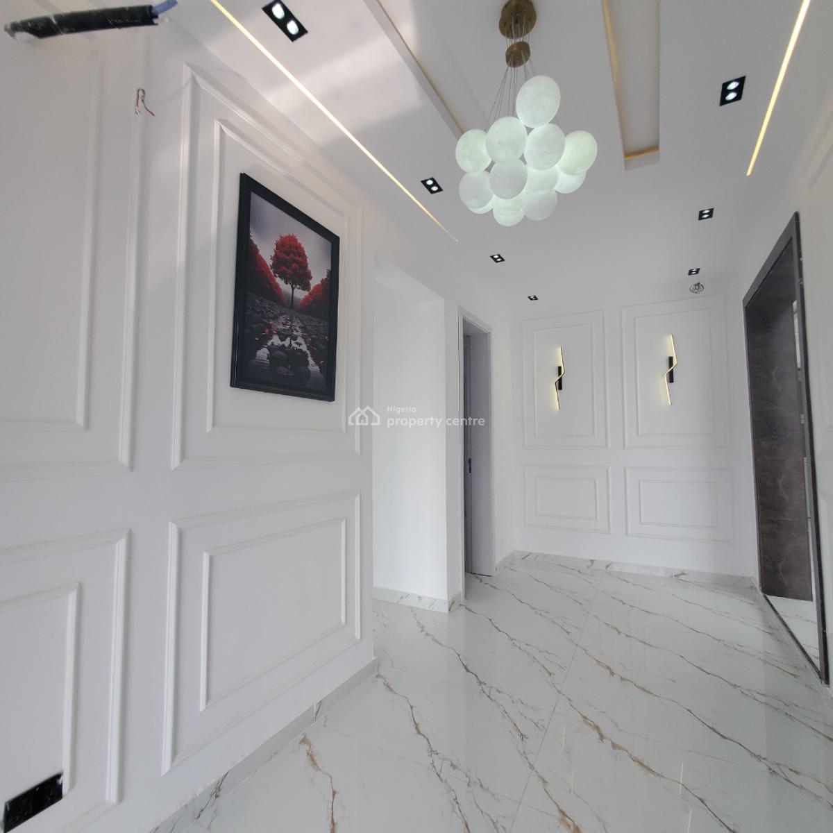 Magnificent 5 Bedroom Duplex with a Bq,pool,cinema, Vgc, Lekki, Lagos, House for Sale