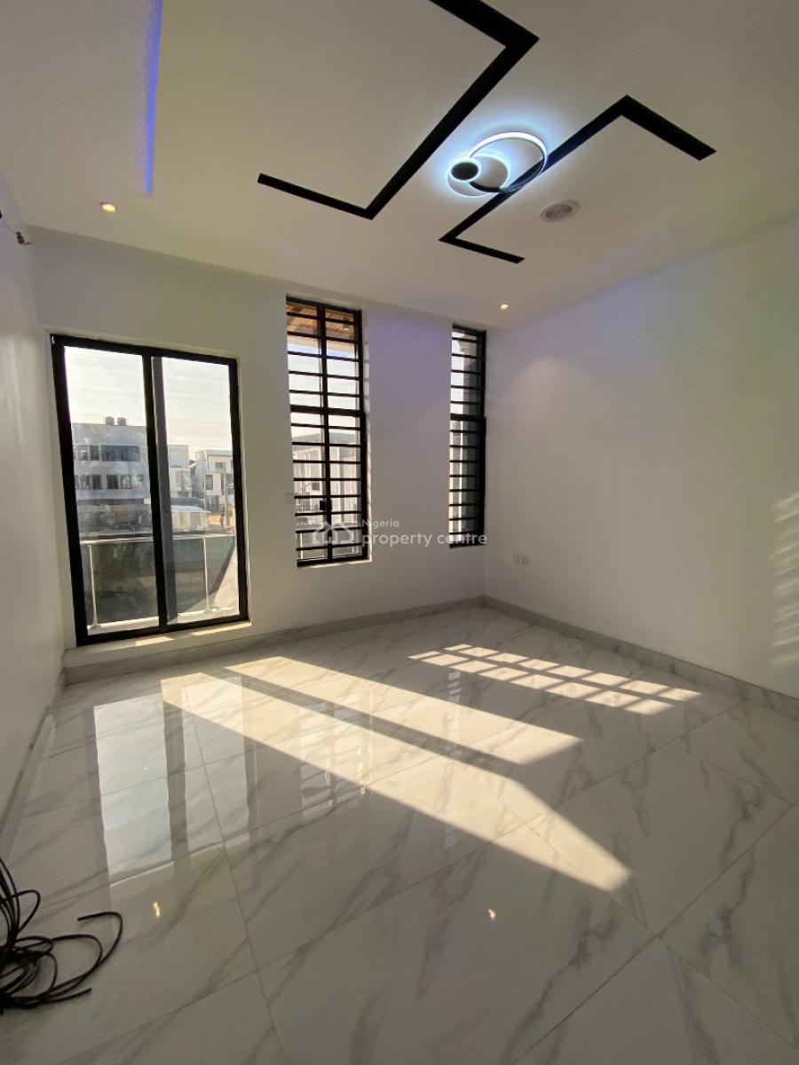 Clean 4 Bedroom Semi Detached Duplex with Bq, Chevron, Lekki, Lagos, Semi-detached Duplex for Rent