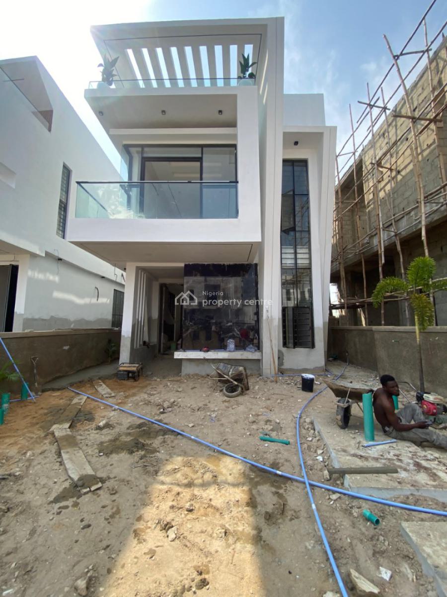 Exquisite 5 Bedroom Detached Duplex with Pool, Gym, Ikota, Lekki Phase 2, Lekki, Lagos, Detached Duplex for Sale