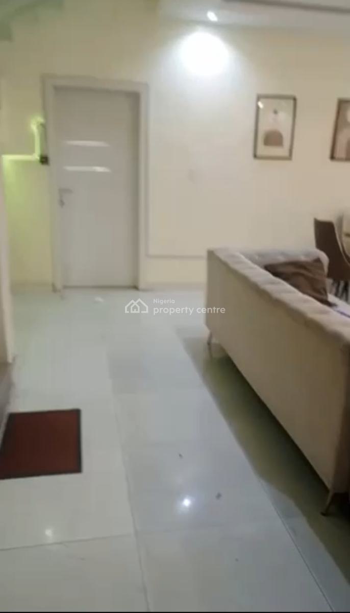 Luxurious Furnished 2 Bedroom Mansionatee Serviced House, Cyberville Estate Besides Victoria Bay 3 Nike Art Gallery Road, Ikate Elegushi, Lekki, Lagos, Terraced Duplex for Rent