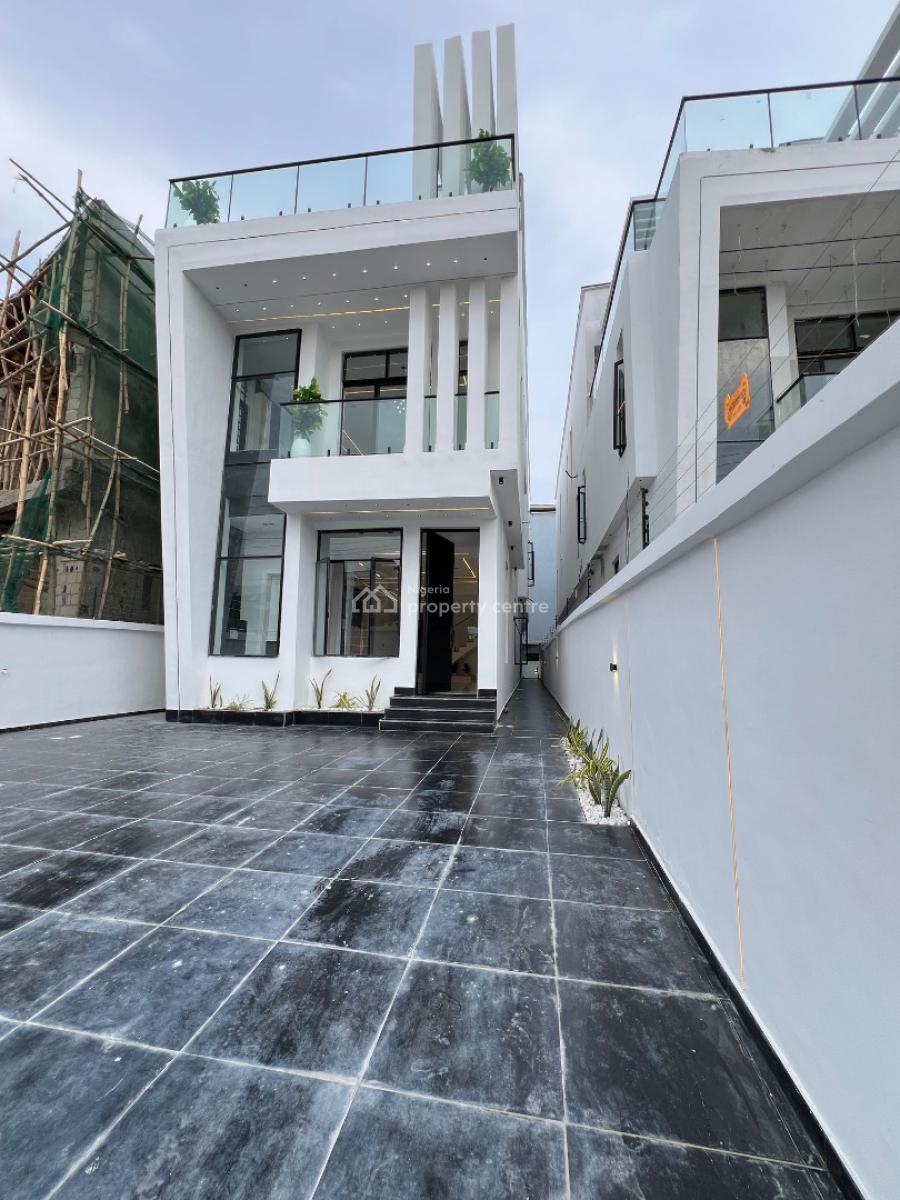 5 Bedroom Fully Detached Duplex, Chevron Tollgate, Lekki, Lagos, Detached Duplex for Sale