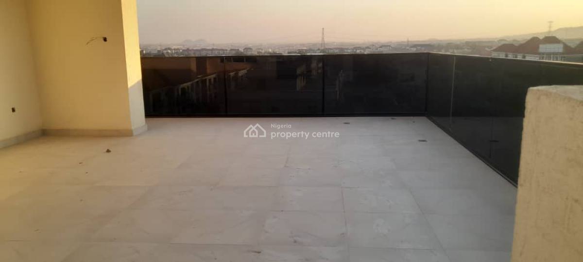 Contemporary 4 Bedroom Terrace Duplex with 1 Room Bq, Katampe Extension, Katampe, Abuja, Terraced Duplex for Sale