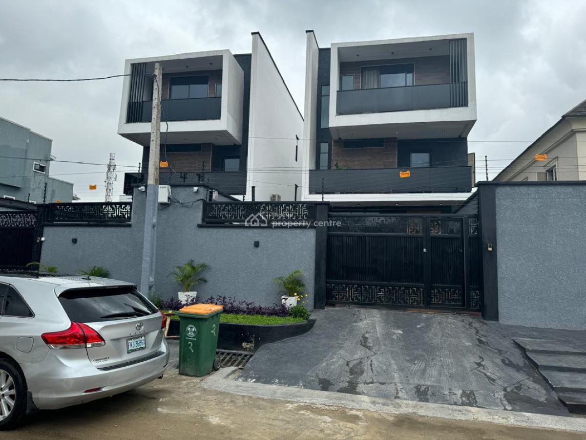 5 Bedroom Fully Detached Smart Home with a Cinema Room, a Room Bq, a G, Estate Off Adeniyi Jones Avenue, Ikeja, Lagos, Detached Duplex for Sale