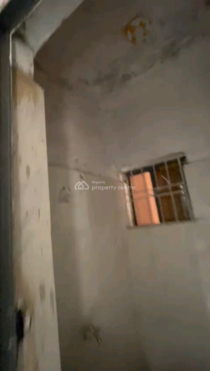 a Newly Built and Standard Roomself Contain, Groundfloor, Apata Street, Shomolu, Lagos, Self Contain (single Rooms) for Rent