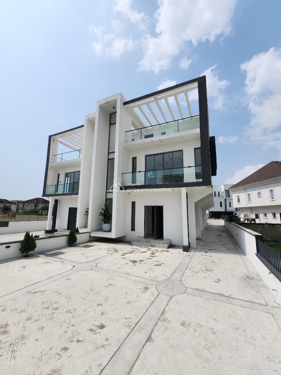 Newly Built 4 Bedroom Semi Detached Duplex with Bq, Cinema, Pool, Vgc, Lekki, Lagos, Semi-detached Duplex for Sale