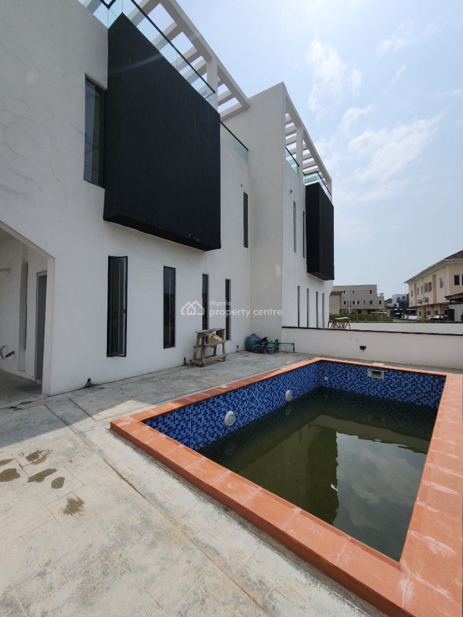 Newly Built 4 Bedroom Semi Detached Duplex with Bq, Cinema, Pool, Vgc, Lekki, Lagos, Semi-detached Duplex for Sale