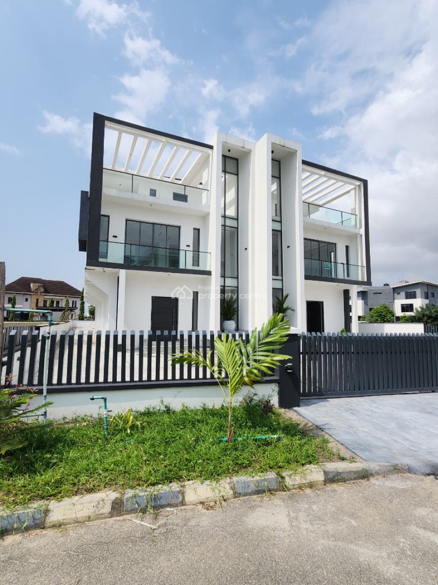 Newly Built 4 Bedroom Semi Detached Duplex with Bq, Cinema, Pool, Vgc, Lekki, Lagos, Semi-detached Duplex for Sale