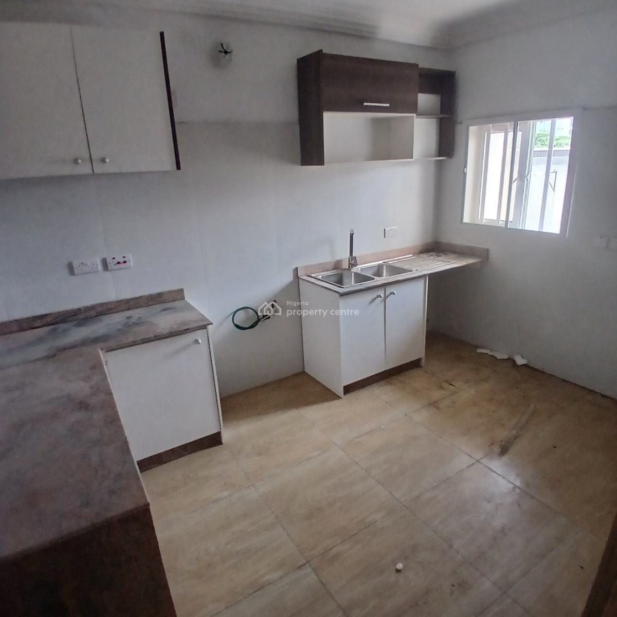 a Serene 3 Bedroom Terrace Duplex + Bq + Home Office, Chevron, New Road, Lekki, Lagos, Terraced Duplex for Rent