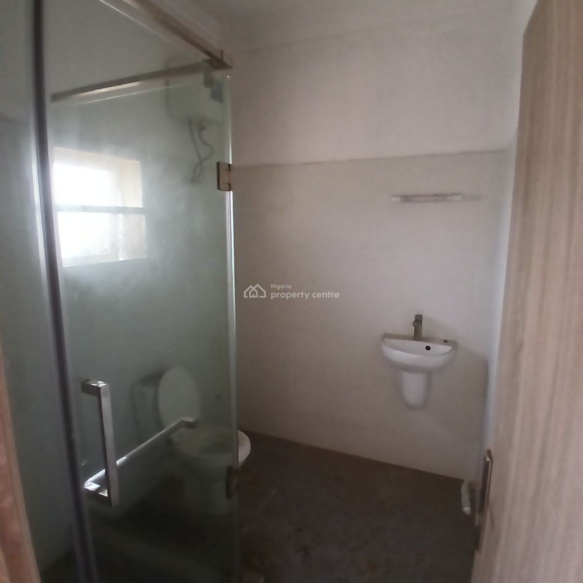 a Serene 3 Bedroom Terrace Duplex + Bq + Home Office, Chevron, New Road, Lekki, Lagos, Terraced Duplex for Rent