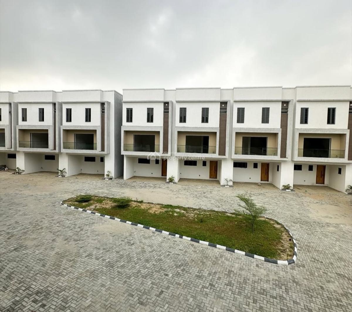 Modern 4 Bedroom Terrace with En-suite Bedrooms, Ikate, Lekki, Lagos, Terraced Duplex for Sale