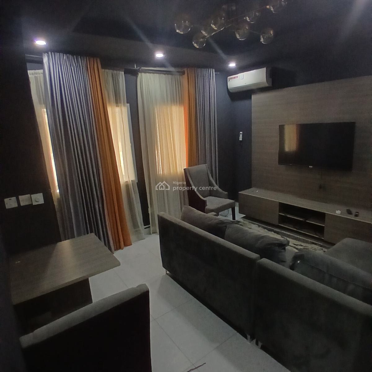 a Beautifully Furnished Room and Parlour Apartment, Chevron, New Road, Lekki, Lagos, Mini Flat (room and Parlour) for Rent