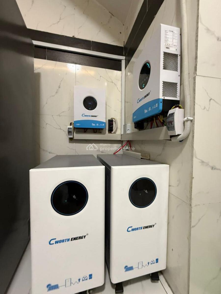 Fully Furnished 3 Bedroom Semi Detached Duplex with Inverter, Royal Pine, Orchid Road, Lekki, Lagos, Semi-detached Duplex for Rent