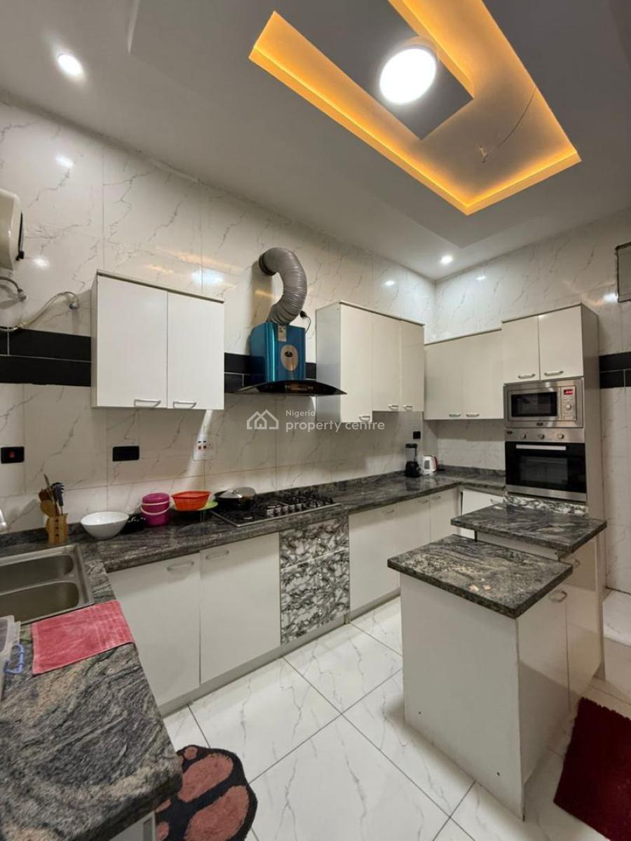Fully Furnished 3 Bedroom Semi Detached Duplex with Inverter, Royal Pine, Orchid Road, Lekki, Lagos, Semi-detached Duplex for Rent