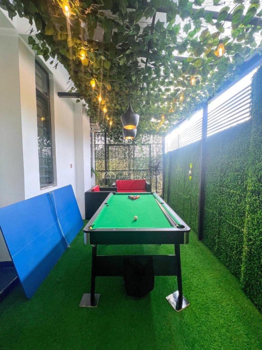 Luxury 2 Bedroom Apartment with Ps5, Snooker, Tennis & Balcony, Lekki Phase 1, Lekki, Lagos, Flat / Apartment Short Let