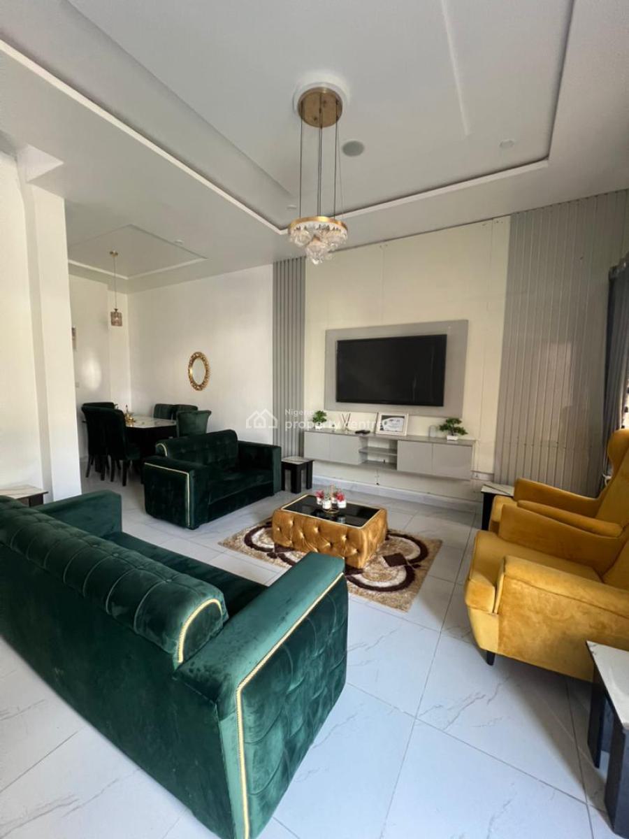 Fully Serviced Brand New 4 Bedroom Terrace Duplex with Pool, Ikate, Lekki, Lagos, Terraced Duplex for Rent