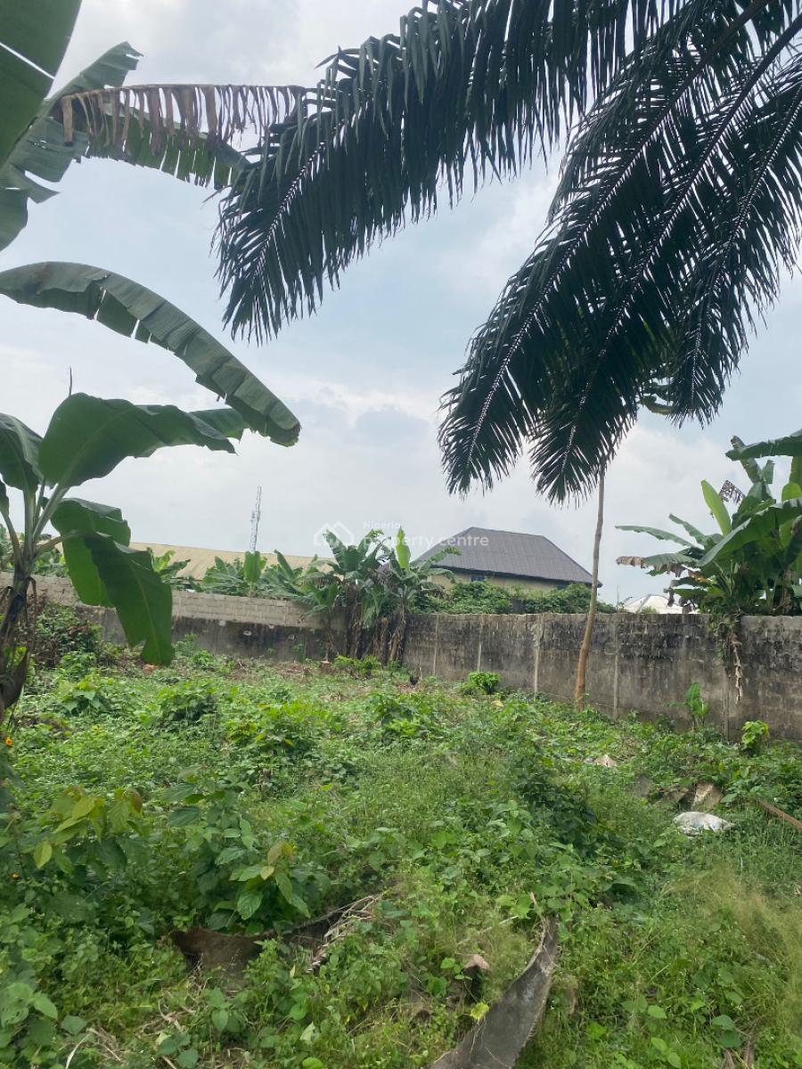 a Plot of Table Dry Land , and Partly Fenced, Eneka, Port Harcourt, Rivers, Residential Land for Sale