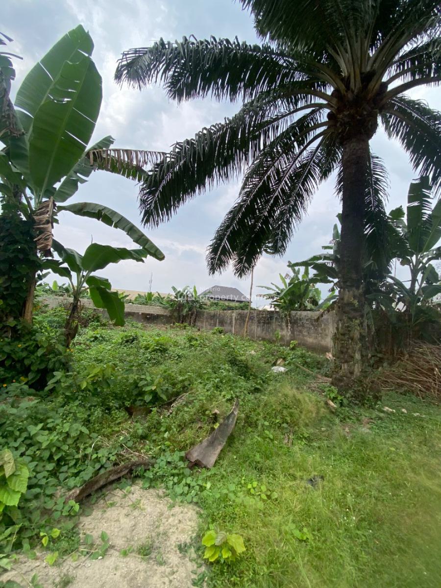 a Plot of Table Dry Land , and Partly Fenced, Eneka, Port Harcourt, Rivers, Residential Land for Sale