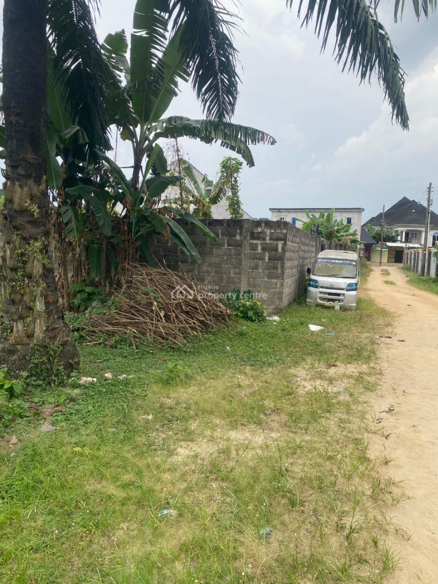 a Plot of Table Dry Land , and Partly Fenced, Eneka, Port Harcourt, Rivers, Residential Land for Sale