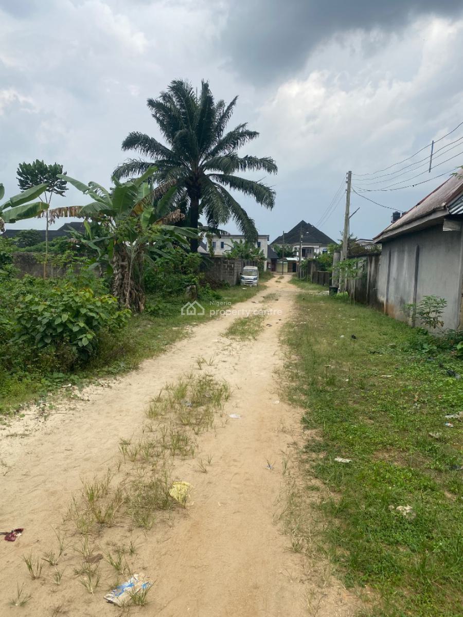 a Plot of Table Dry Land , and Partly Fenced, Eneka, Port Harcourt, Rivers, Residential Land for Sale