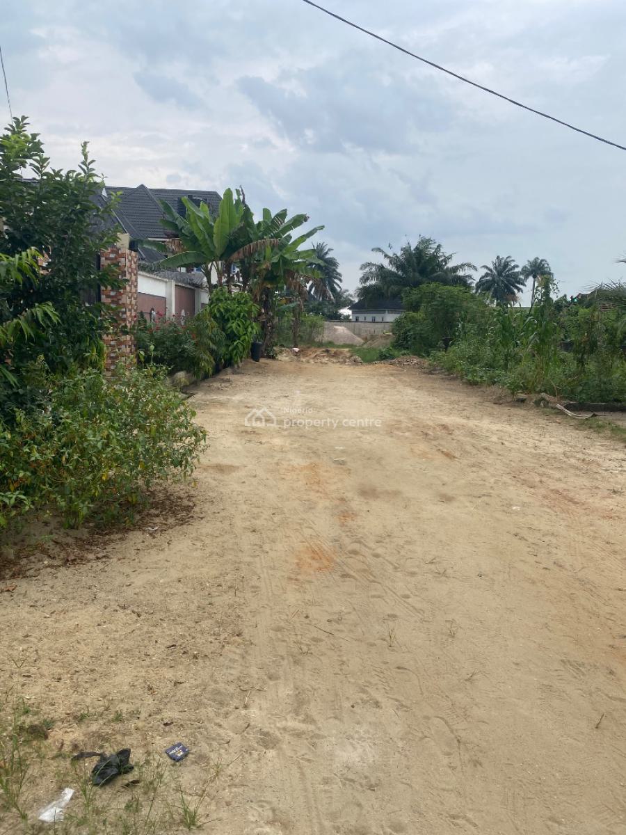 a Plot of Table Dry Land , and Partly Fenced, Eneka, Port Harcourt, Rivers, Residential Land for Sale