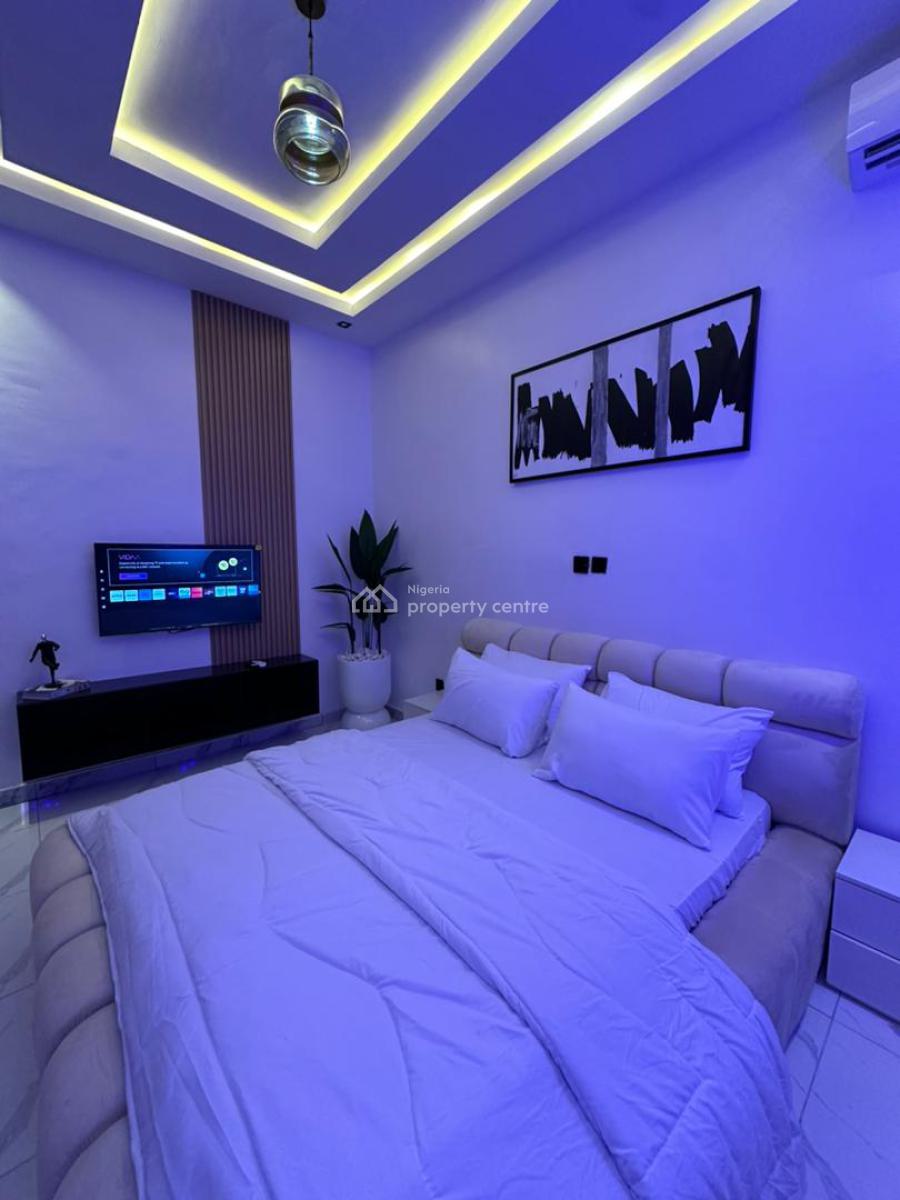 Spacious Massive Luxry Furnish 2 Bedroom Flat, New Road, Ilasan, Lekki, Lagos, Flat / Apartment for Rent