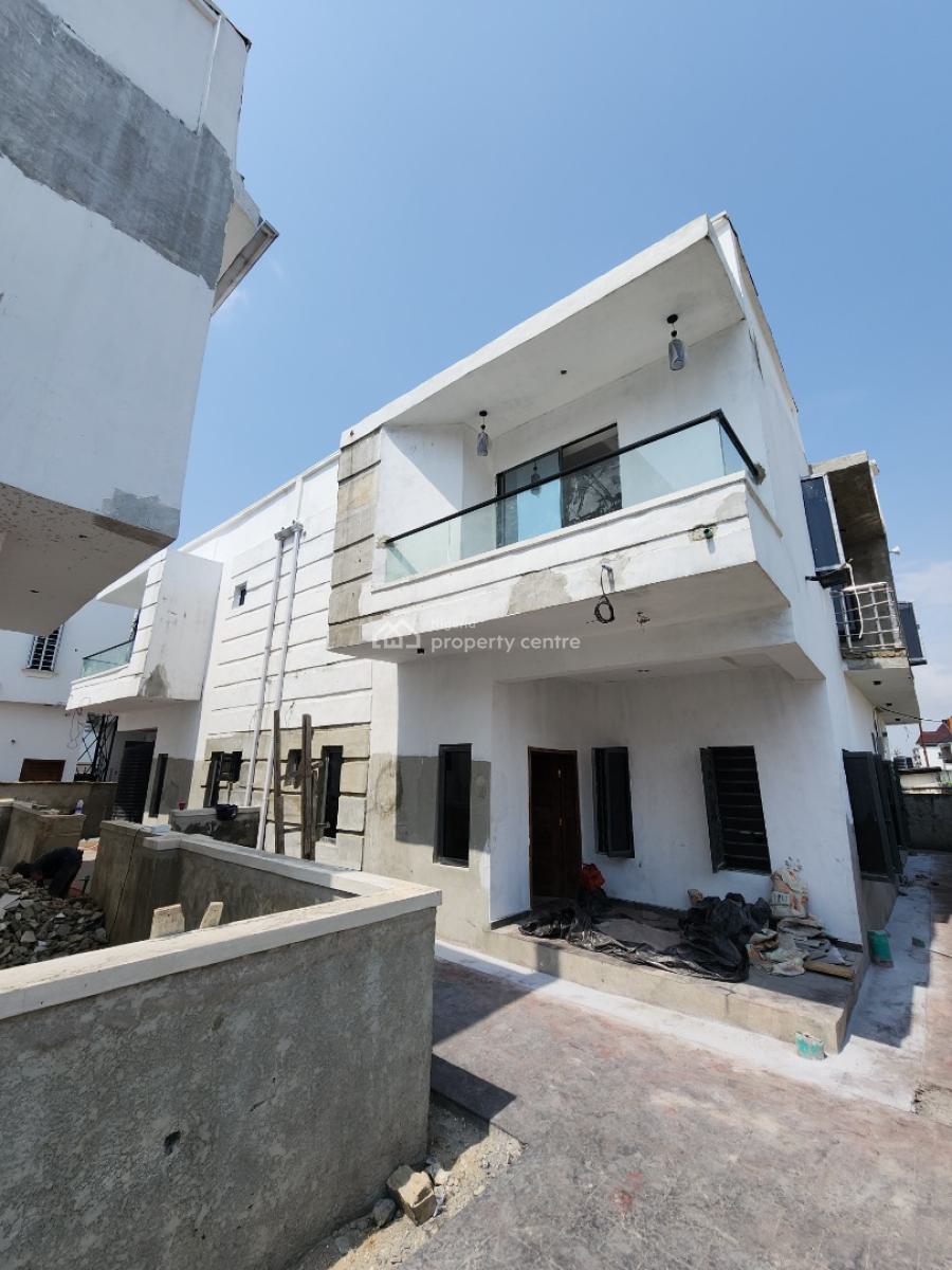 Nicely Built 4 Bedroom Semi Detached Duplex in a Secured Estat, Agungi, Lekki, Lagos, Semi-detached Duplex for Sale