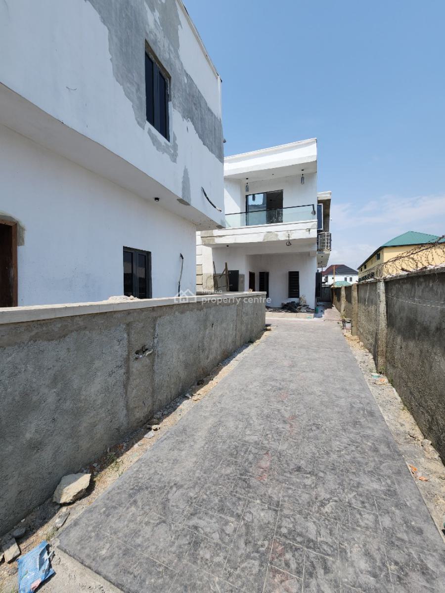 Nicely Built 4 Bedroom Semi Detached Duplex in a Secured Estat, Agungi, Lekki, Lagos, Semi-detached Duplex for Sale