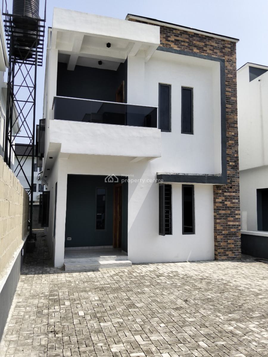 Luxury 4 Bedroom Fully Detached Duplex with Bq, Metro Homes, By Abraham Adesanya, Sangotedo, Ajah, Lagos, Detached Duplex for Sale