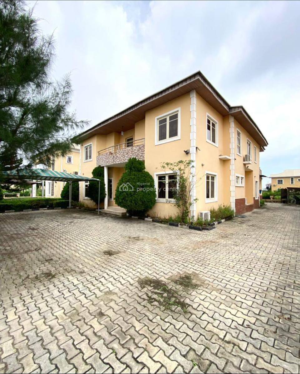 Best Priced 4 Bedroom Duplex on 650sqm, 2 Bq & Home Office, Northern Foreshore Estate, Chevron Drive, Lekki, Lagos, Detached Duplex for Sale