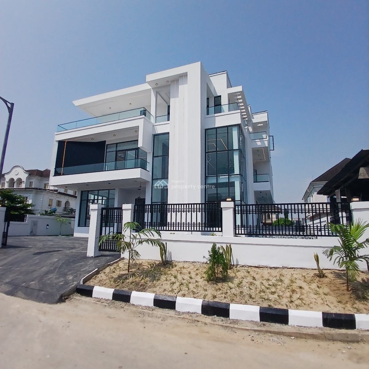 Massive 5 Bedroom Detached Duplex with Swimming Pool, Bq  on 600+sqm, Vgc, Lekki, Lagos, Detached Duplex for Sale