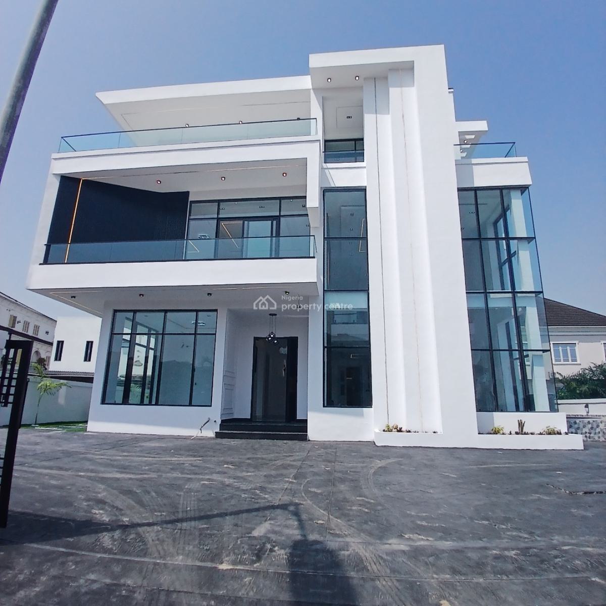 Massive 5 Bedroom Detached Duplex with Swimming Pool, Bq  on 600+sqm, Vgc, Lekki, Lagos, Detached Duplex for Sale