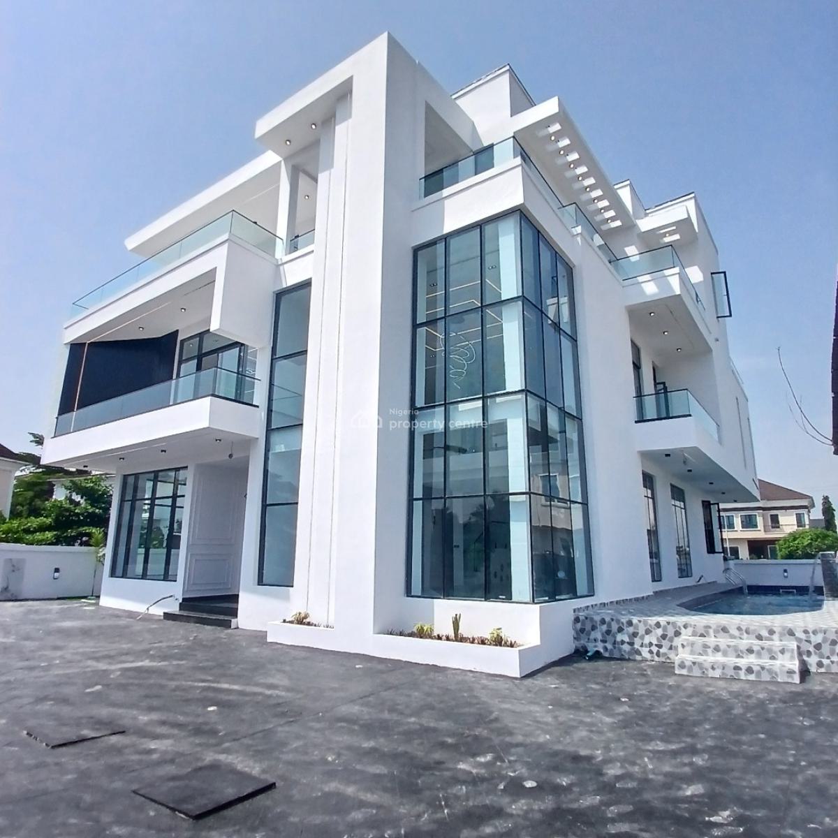 Massive 5 Bedroom Detached Duplex with Swimming Pool, Bq  on 600+sqm, Vgc, Lekki, Lagos, Detached Duplex for Sale