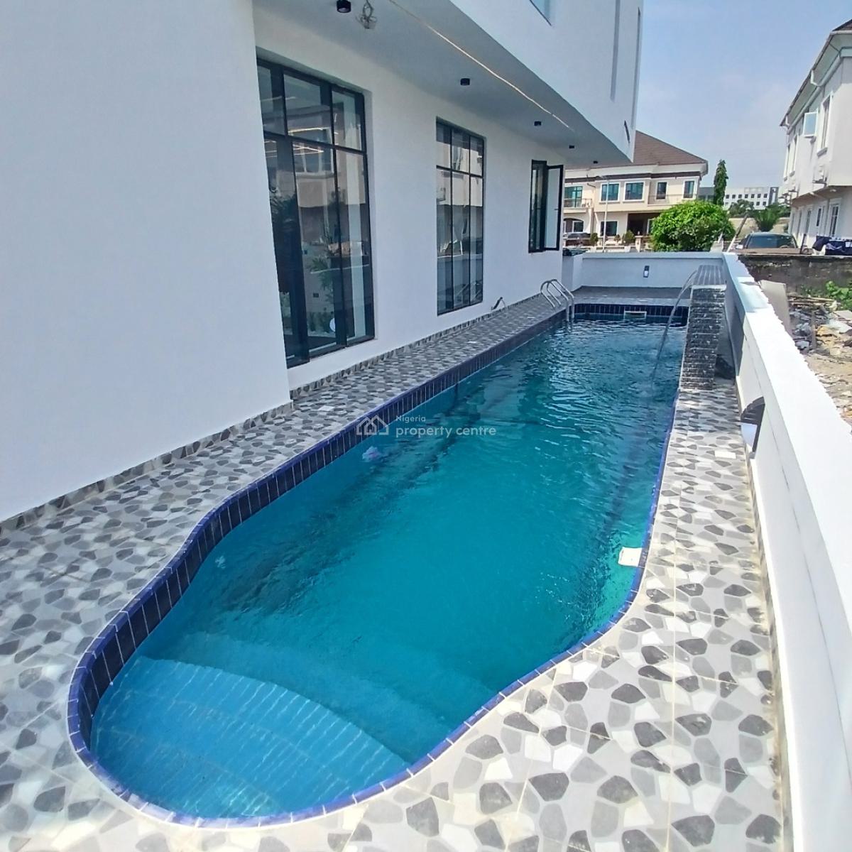 Massive 5 Bedroom Detached Duplex with Swimming Pool, Bq  on 600+sqm, Vgc, Lekki, Lagos, Detached Duplex for Sale