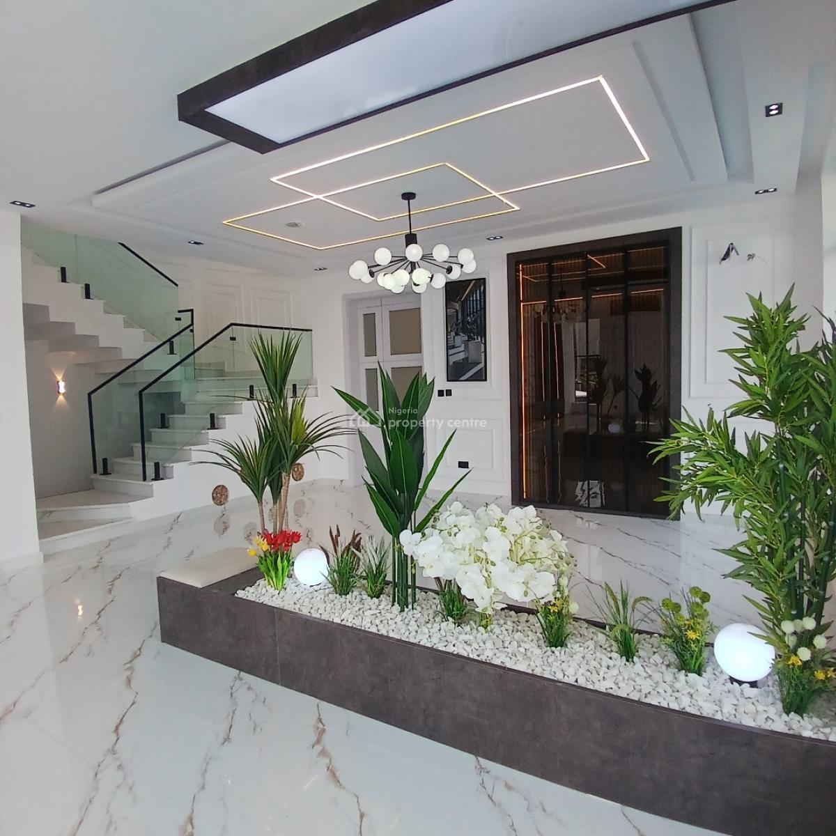 Massive 5 Bedroom Detached Duplex with Swimming Pool, Bq  on 600+sqm, Vgc, Lekki, Lagos, Detached Duplex for Sale