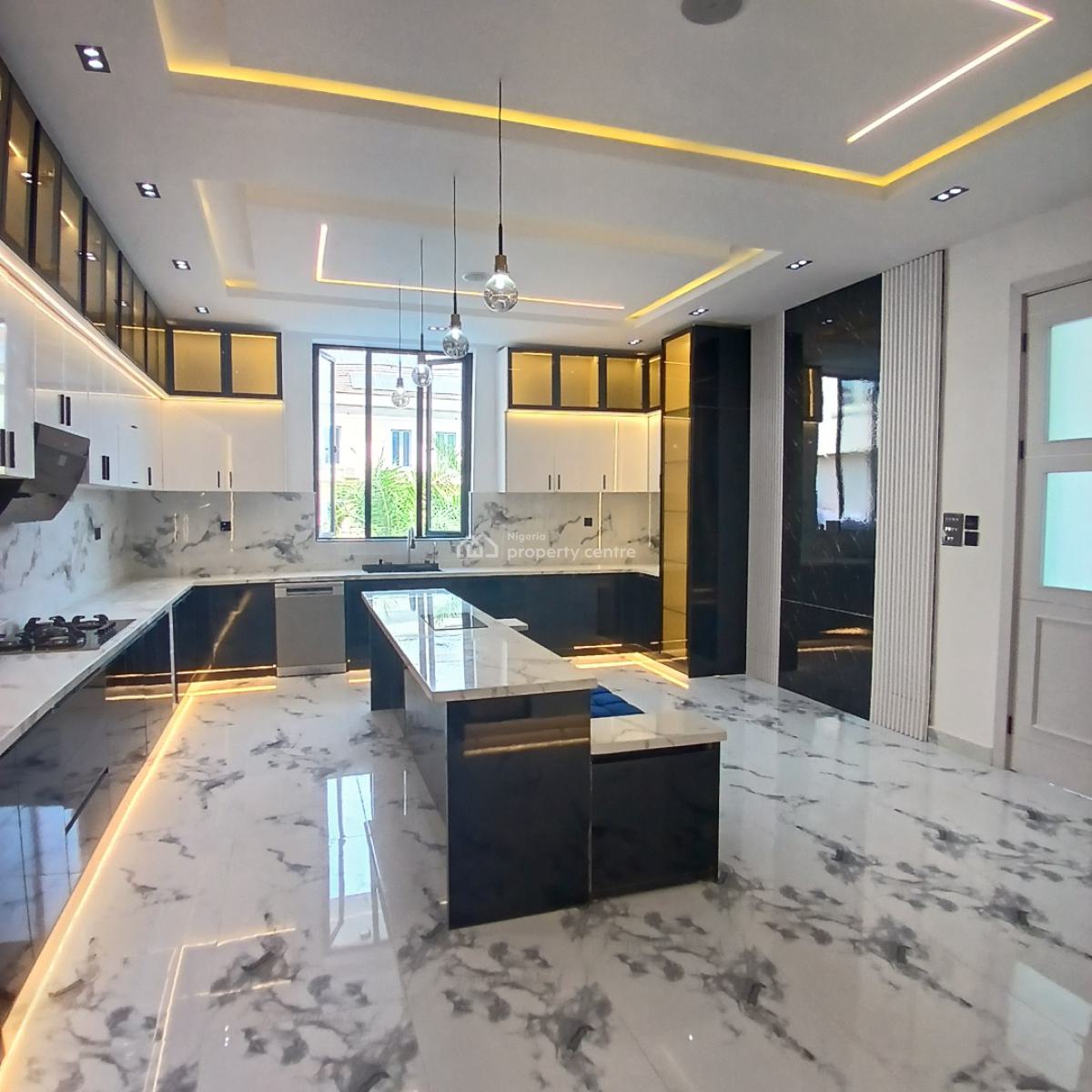 Massive 5 Bedroom Detached Duplex with Swimming Pool, Bq  on 600+sqm, Vgc, Lekki, Lagos, Detached Duplex for Sale