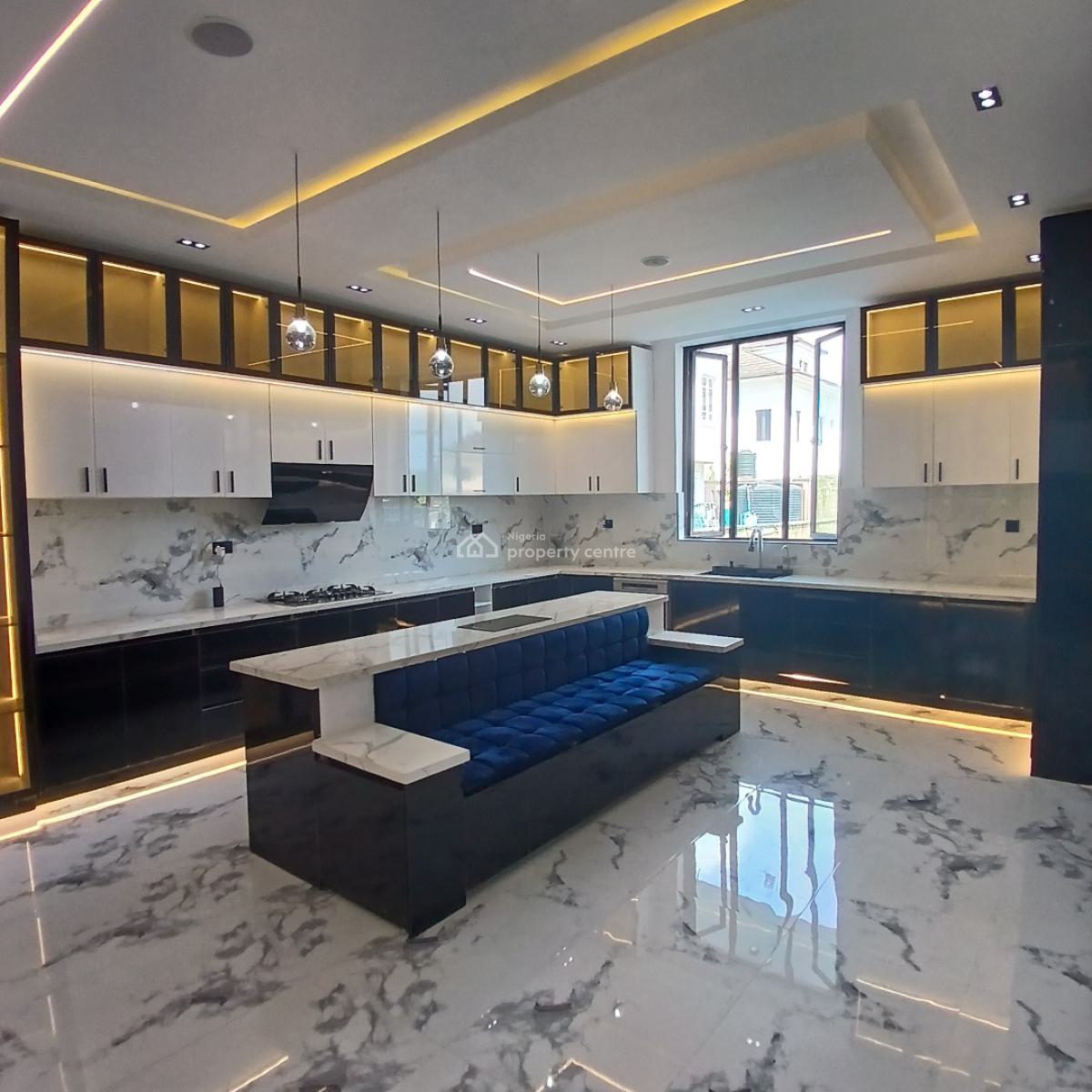 Massive 5 Bedroom Detached Duplex with Swimming Pool, Bq  on 600+sqm, Vgc, Lekki, Lagos, Detached Duplex for Sale