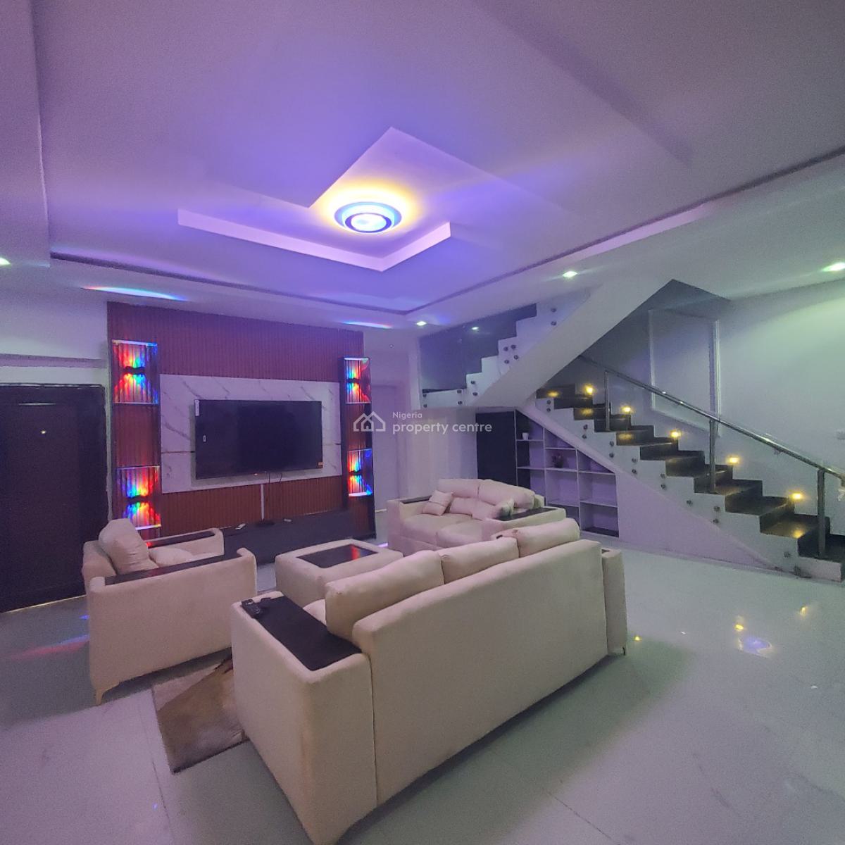 Stunning 5 Bedroom Maisonette with an Elevator, Ikate, Lekki, Lagos, Flat / Apartment for Sale