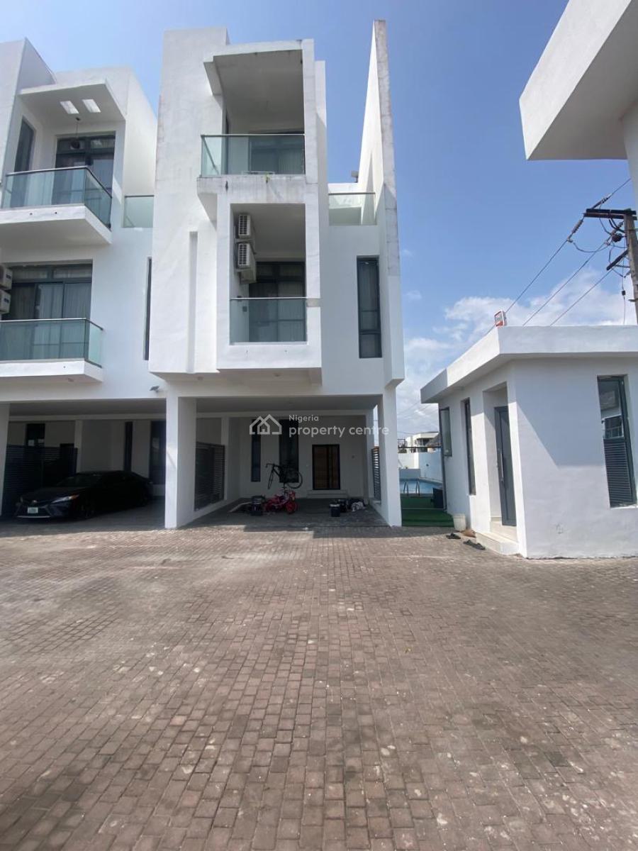 4 Bedroom Terrace Duplex with Bq, Swimming Pool, Ikate, Lekki, Lagos, Terraced Duplex for Sale