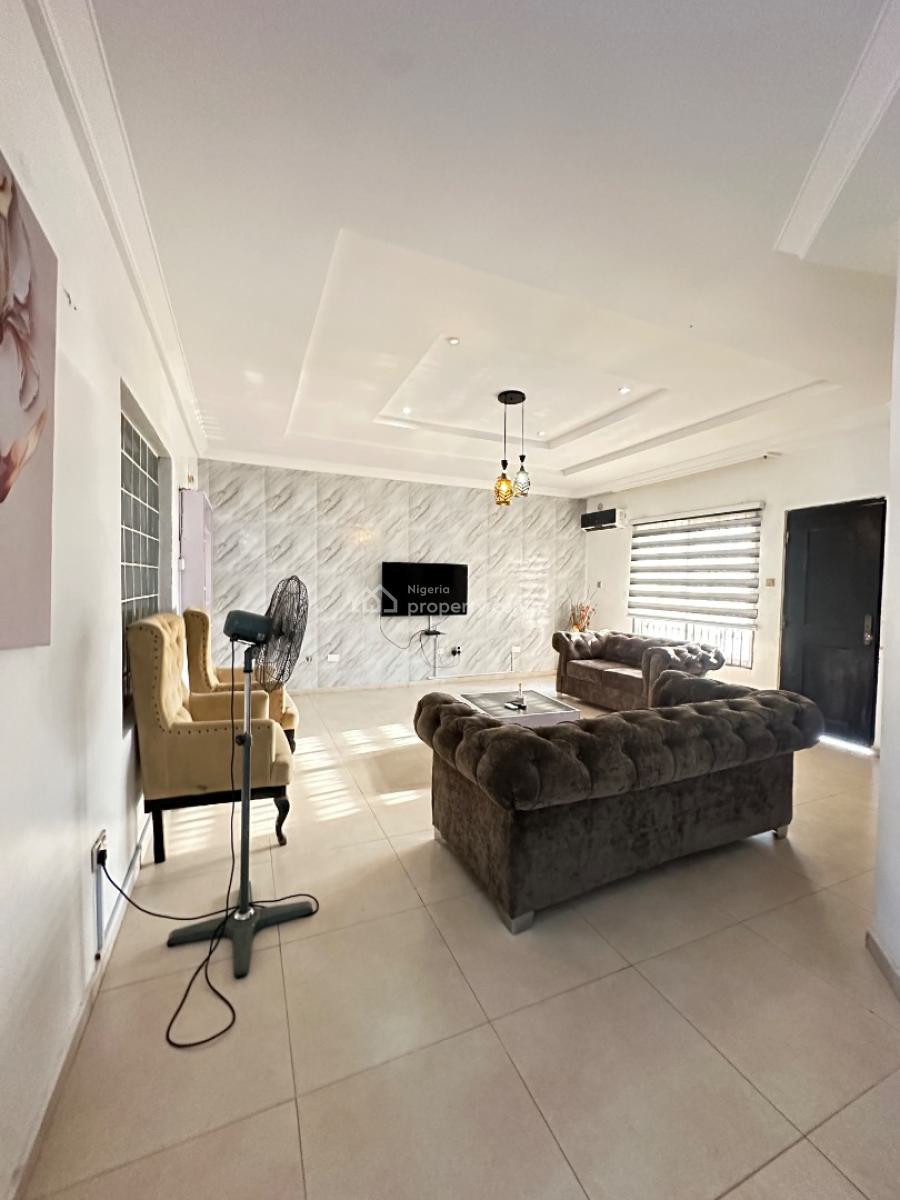 Fully Furnished 3 Bedroom Shared Apartment, Agungi, Lekki, Lagos, Flat / Apartment for Rent
