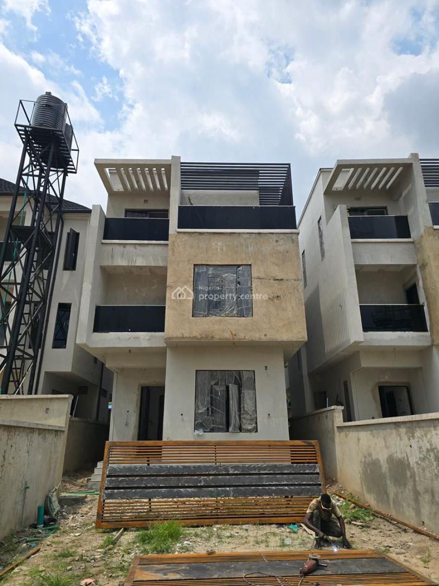 Newly Built 5 Bedroom Fully Duplex with a Room Bq, Ikeja, Lagos, Detached Duplex for Sale