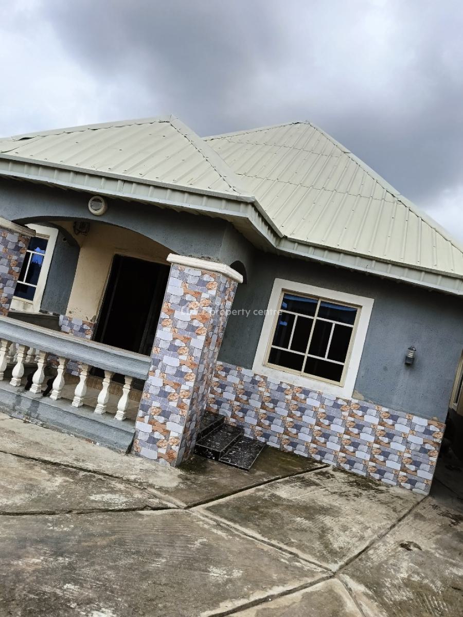 Standard 2 Bedroom Apartment with 2 Unit of Self-contain, Behind E De Dons Hotel Runji-zuba, Zuba, Abuja, Detached Bungalow for Sale