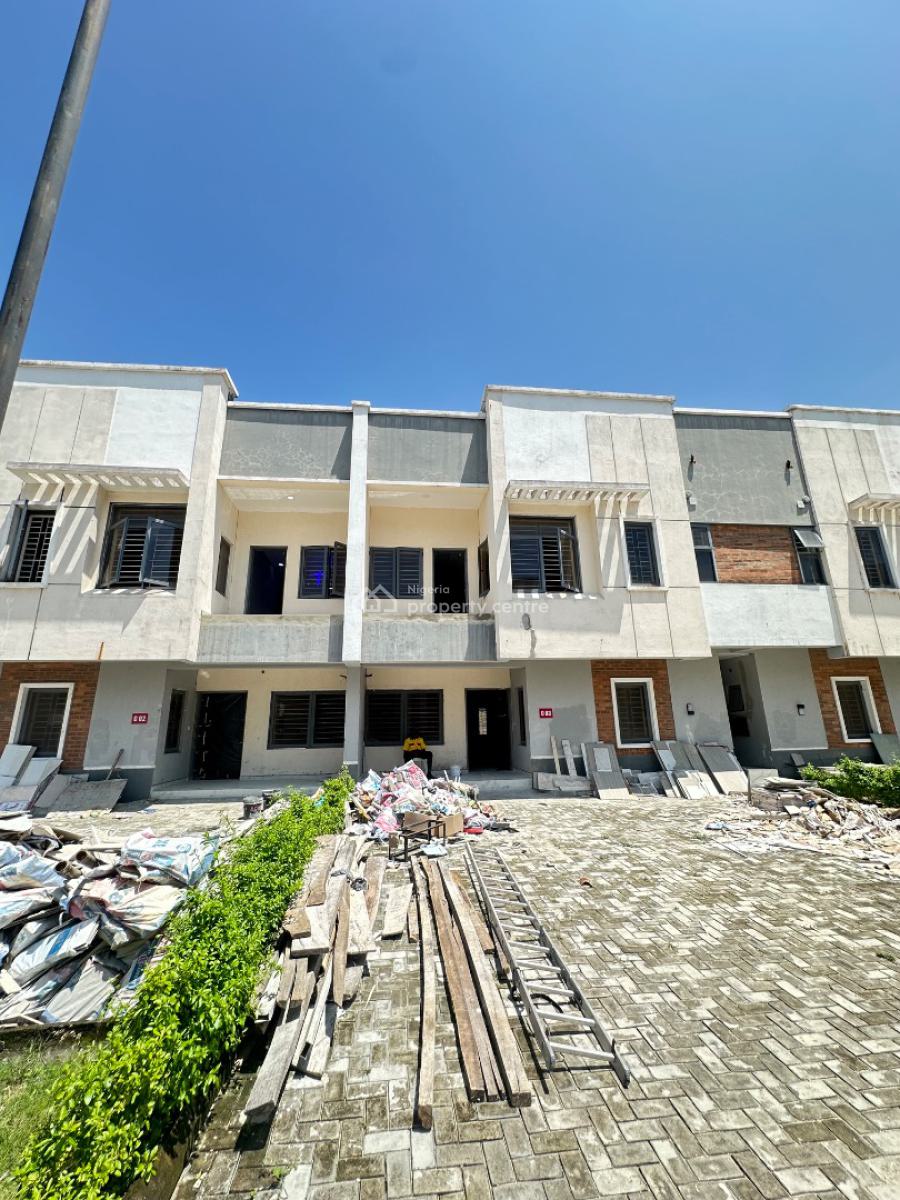 Gorgeous 4 Bedroom Terrace with Room Bq, Conservation Road, Lekki, Lagos, Lekki, Lagos, House for Rent